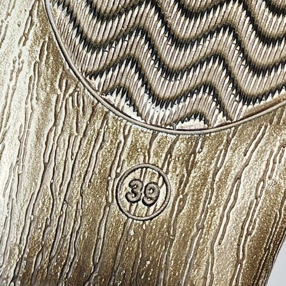 SL Design navy leather sandals - Picture 7 of 10